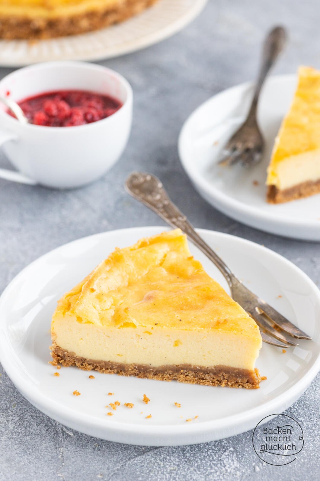 Der beste vegane Cheesecake | Backen macht glücklich