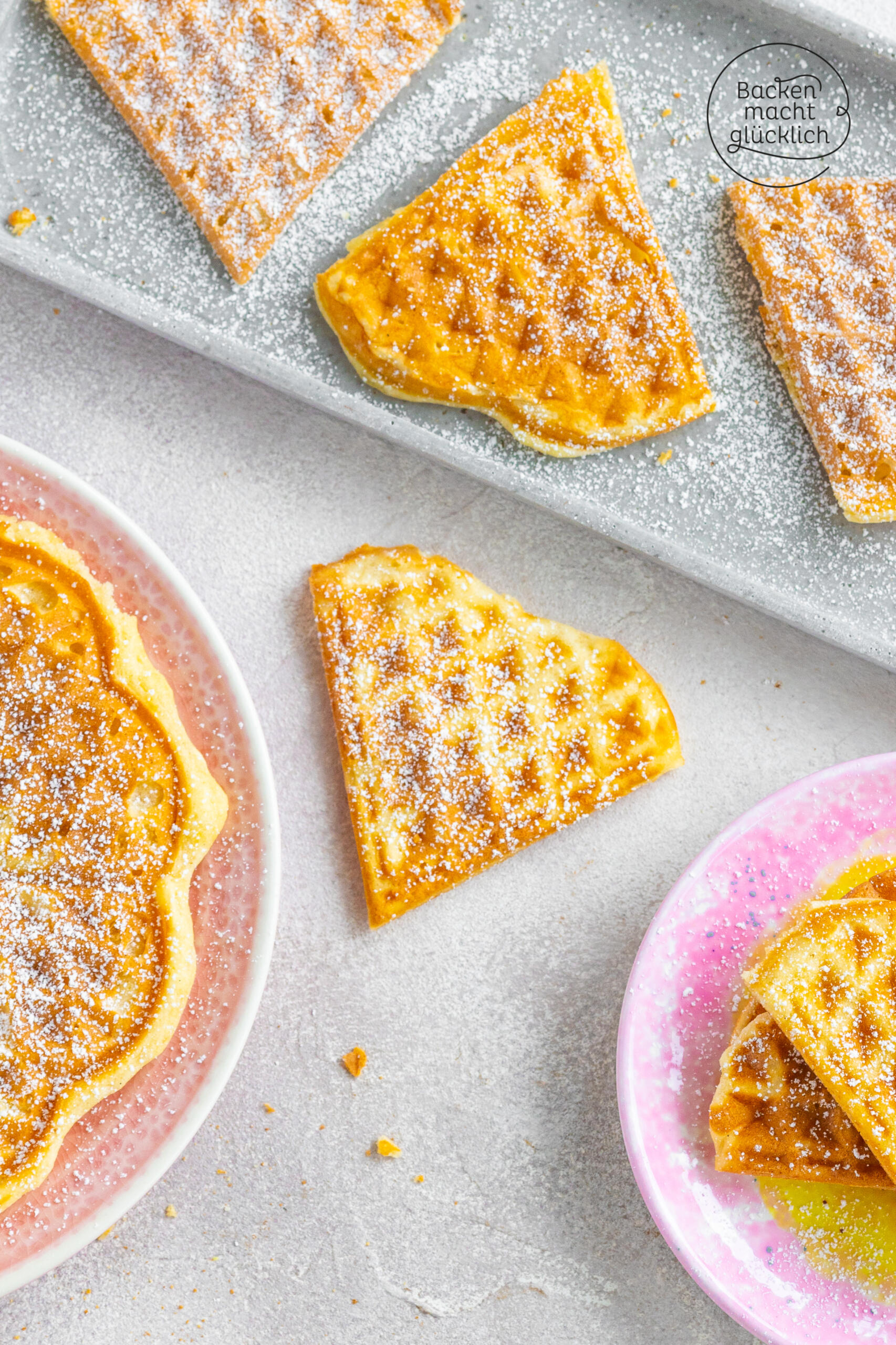 Köstliche Joghurt-Waffeln | Backen macht glücklich