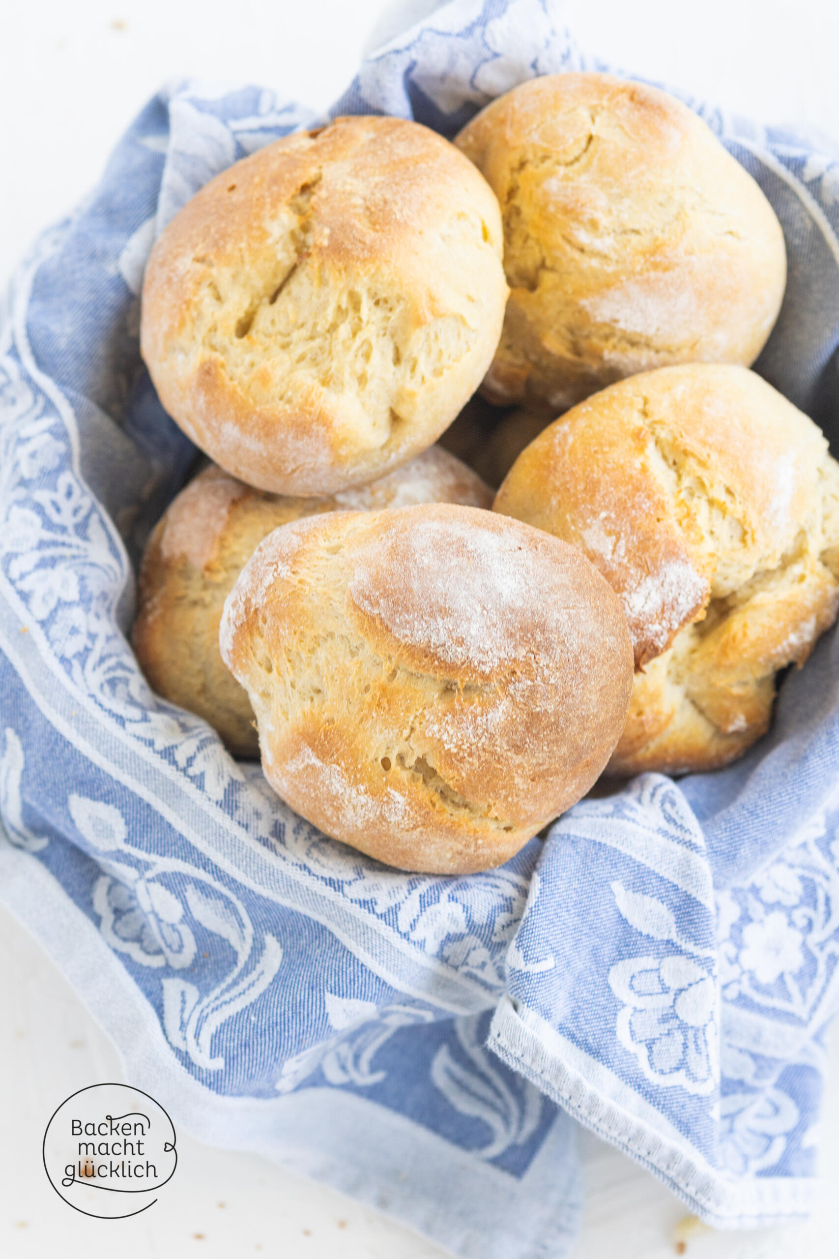 Knusprige Kartoffelbrötchen | Backen macht glücklich