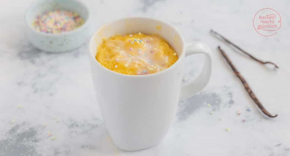 Mug Cakes Grundrezept