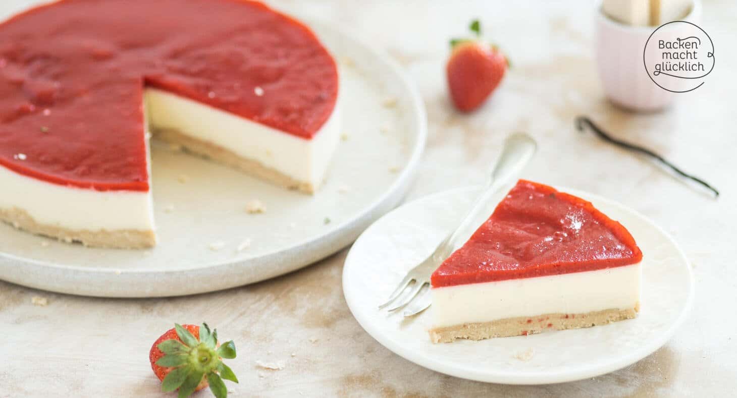 Panna Cotta Torte Backen macht glücklich