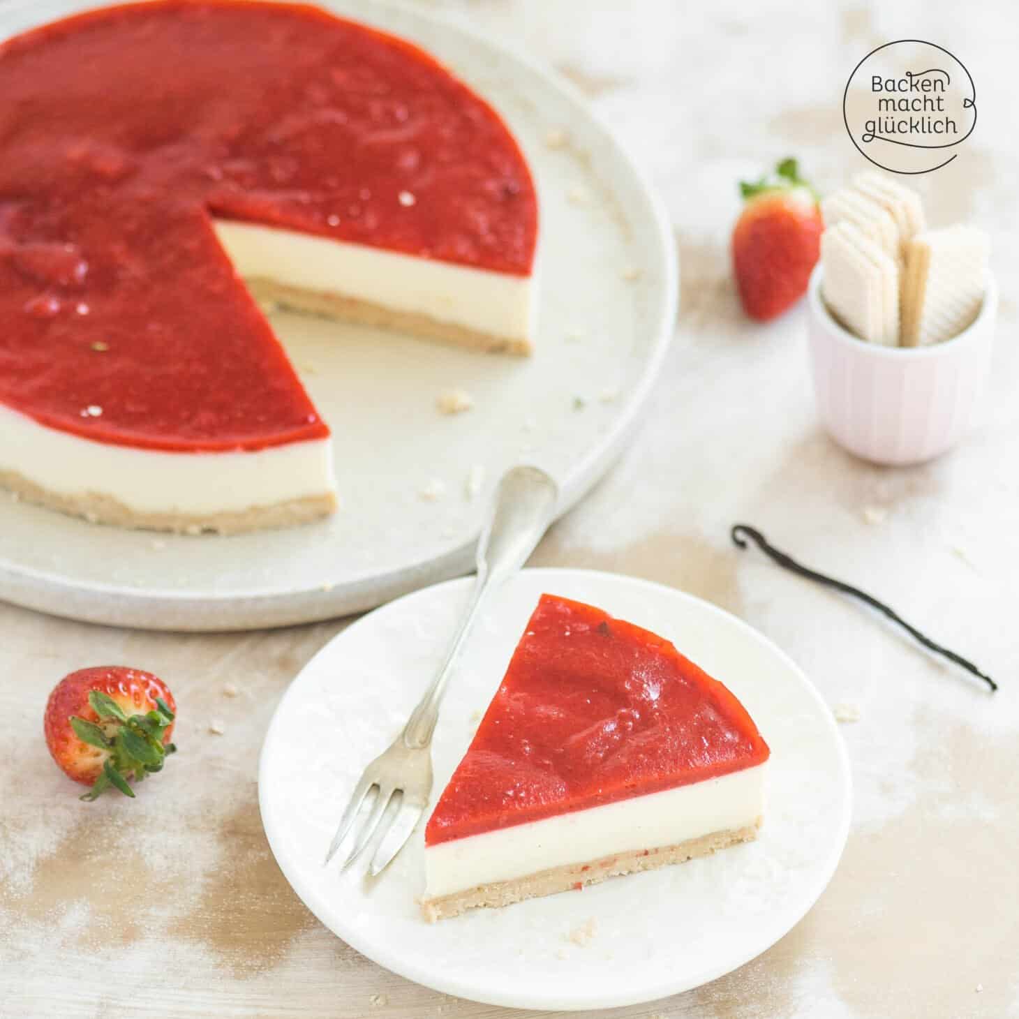 Panna Cotta Torte Backen macht glücklich