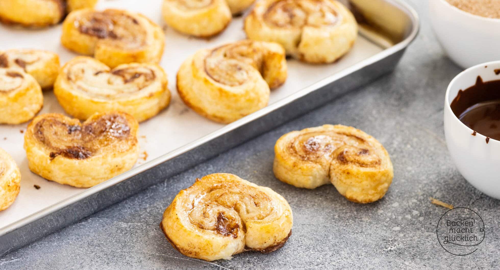 Blätterteig-Schnecken mit Käse | Backen macht glücklich