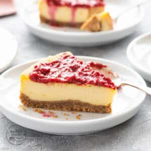 Vegan cheesecake without egg