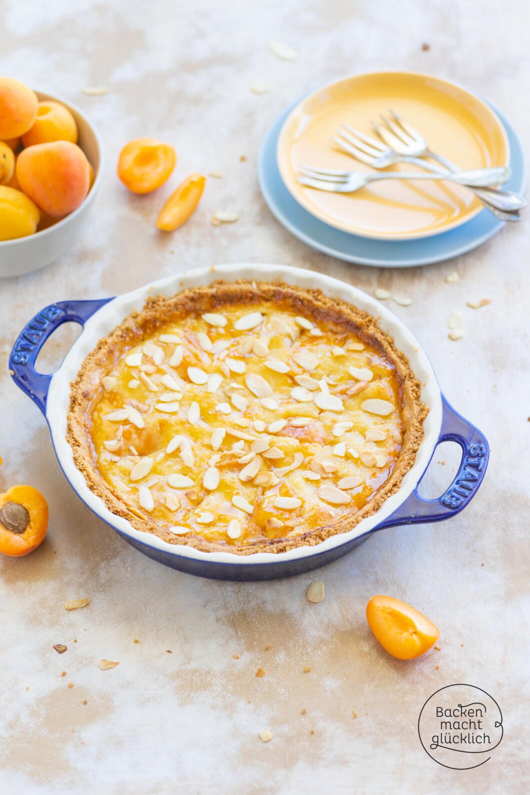 Aprikosen Tarte Mrbeteig
