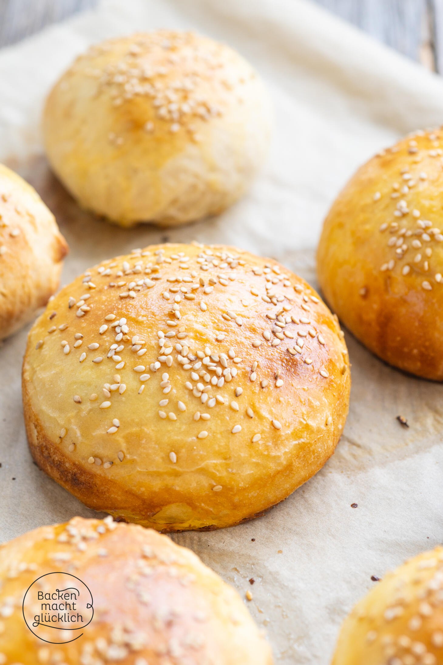 BurgerBrötchen selbermachen Backen macht glücklich