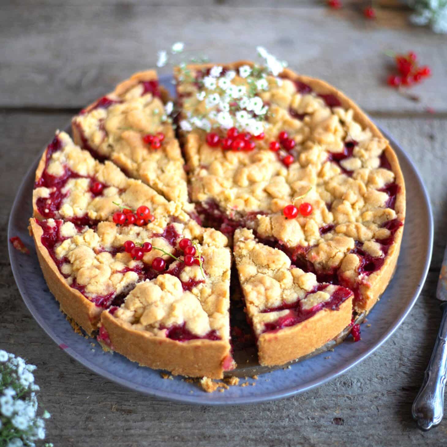 Johannisbeer-Streuselkuchen | Backen macht glücklich