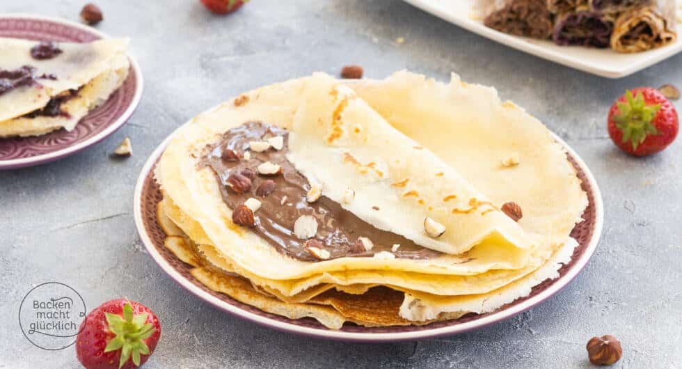 Crepes vegan einfach schnell