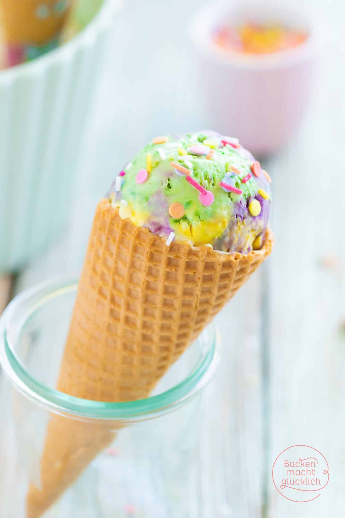 RegenbogenEis Backen macht glücklich