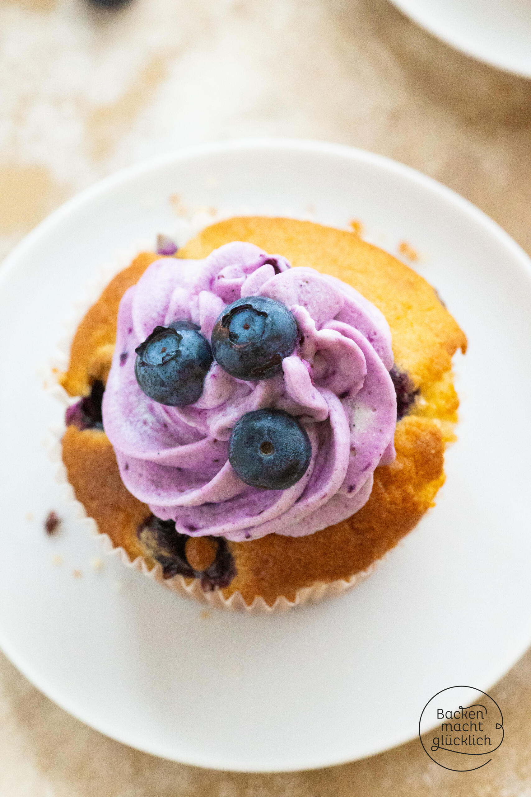 Heidelbeer Cupcake Rezept