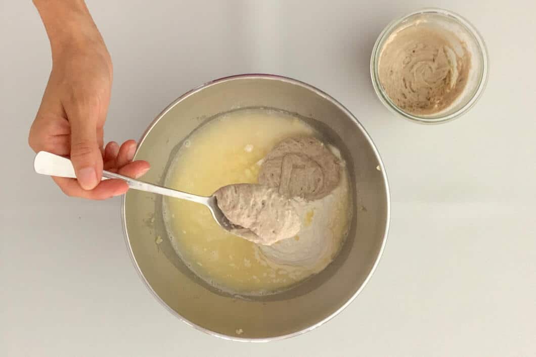 Kartoffelbrot-Zubereitung 1