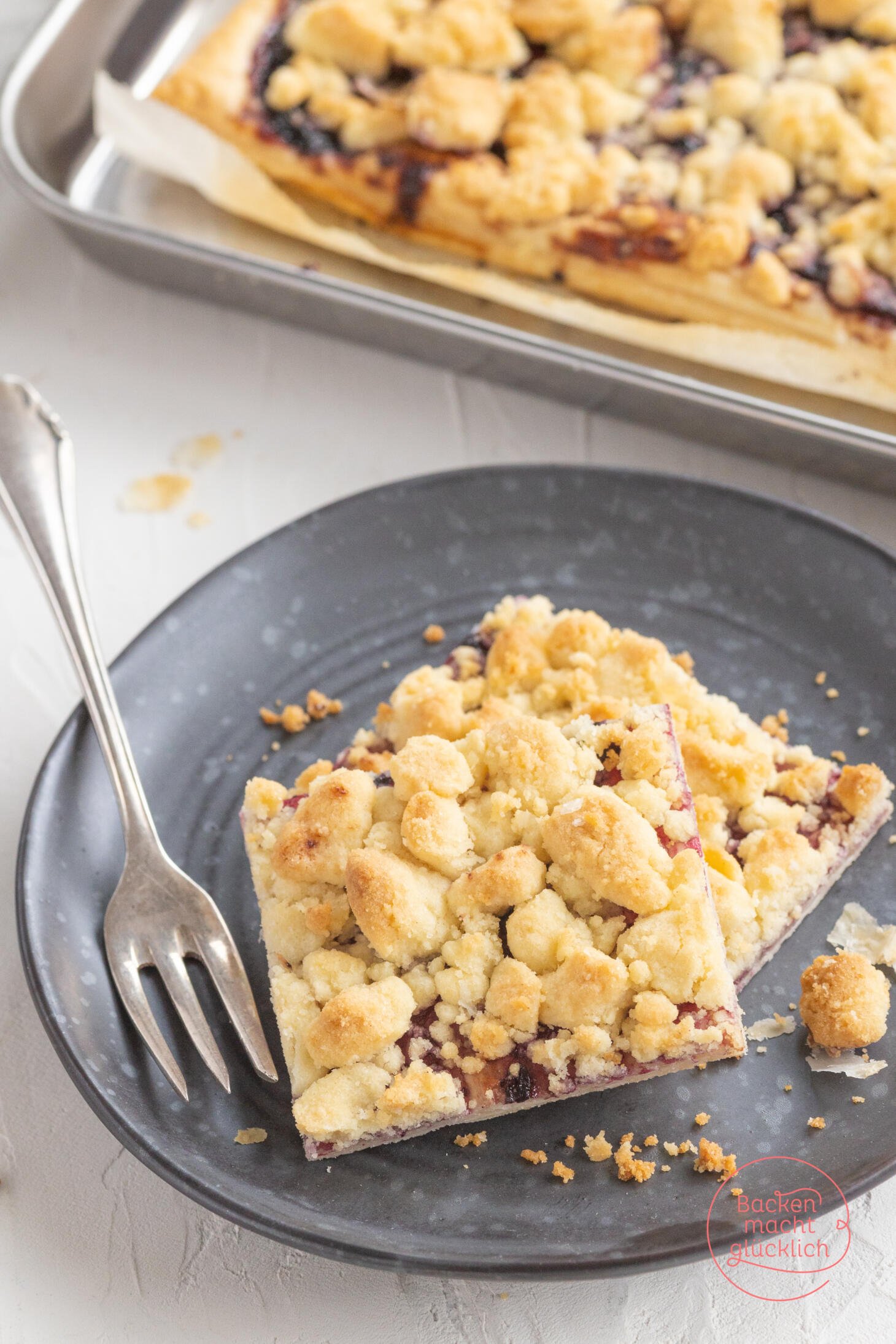 Schnelles Prasselkuchen-Rezept | Backen macht glücklich Schnelles Prasselkuchen-Rezept | Backen macht glücklich