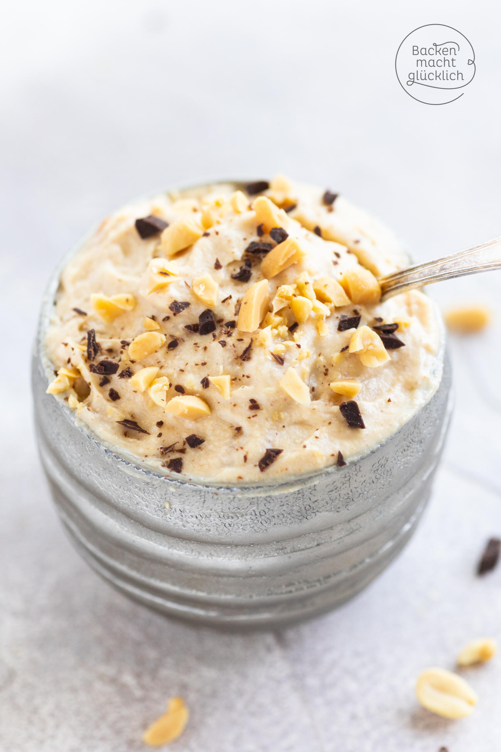 Erdnussbutter Eis Rezept