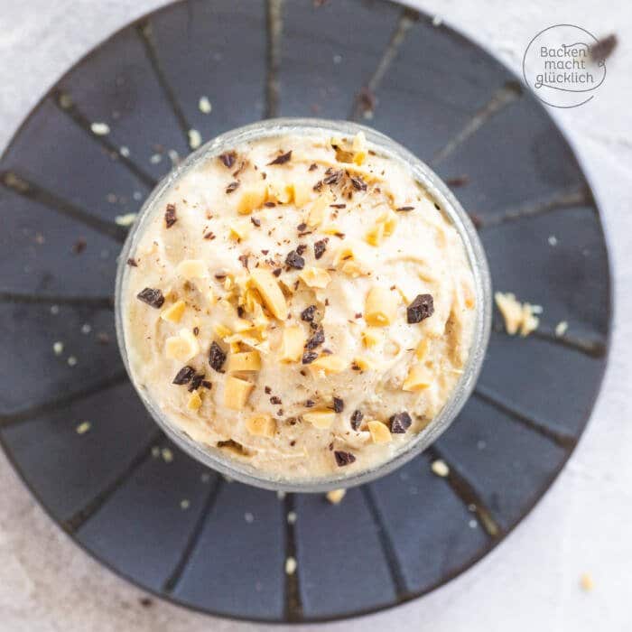 Erdnussbutter-Eis ohne Ei | Backen macht glücklich