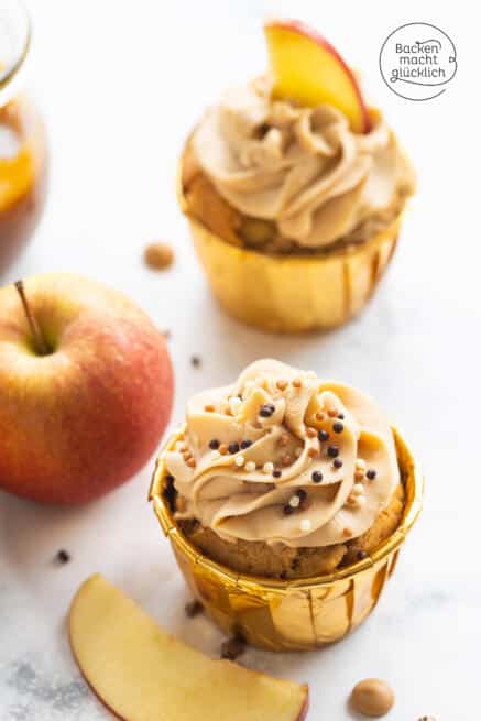Apfel-Cupcakes