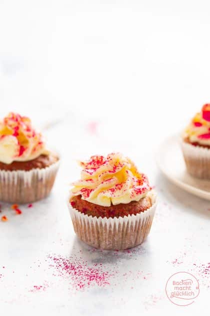 einfache Red Velvet Cupcakes