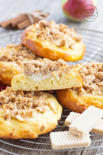 Apfel-Streusel-Taler Rezept