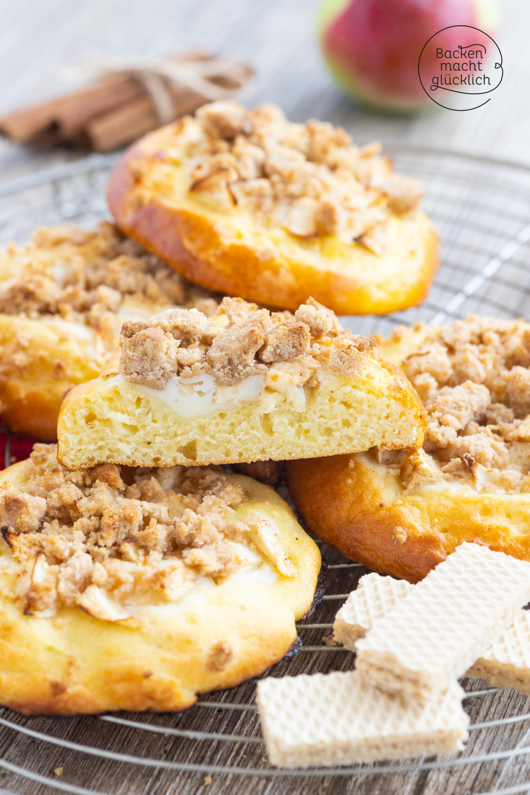 Apfel-Streusel-Taler Rezept