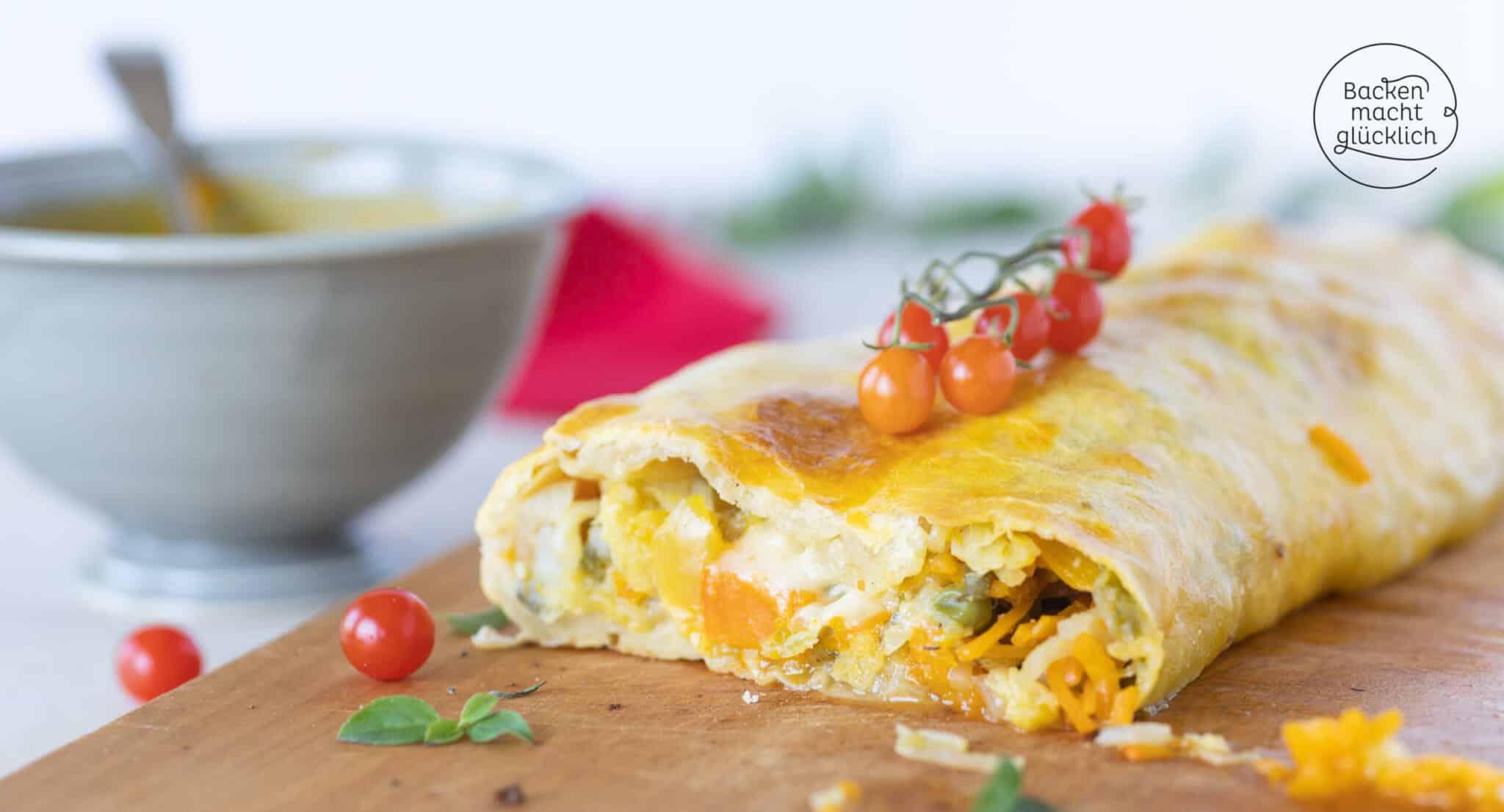 Gemüsestrudel selbstgemacht