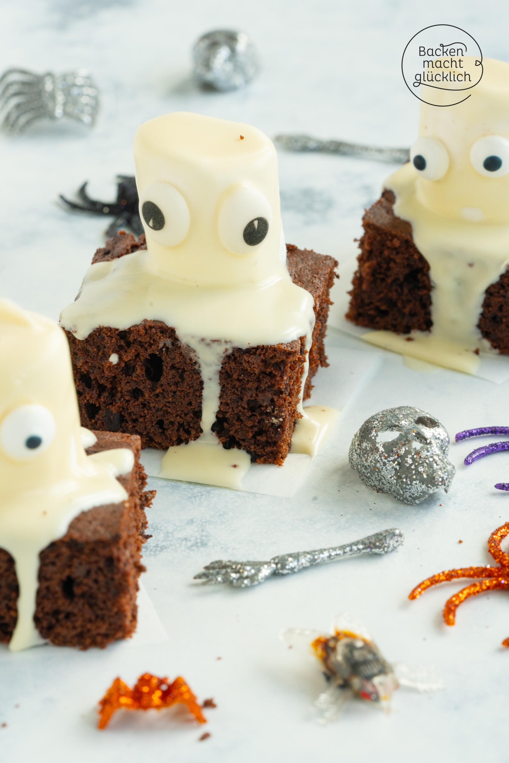 Halloween Brownie Dessert