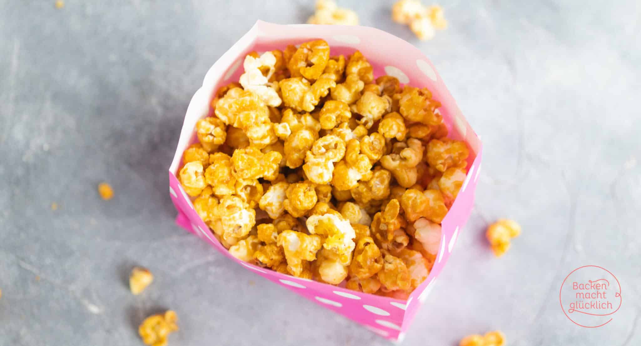 Karamell-Popcorn-Rezept