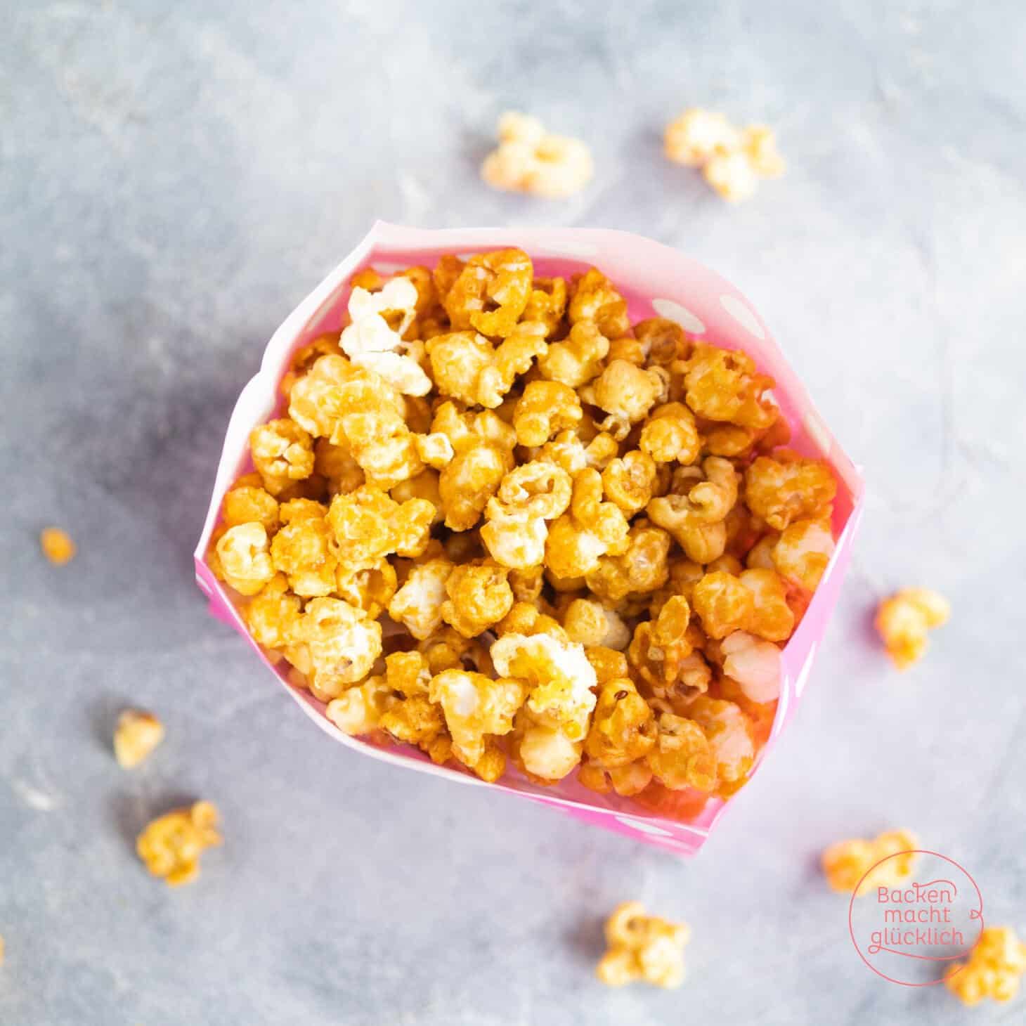 karamell für popcorn selber machen