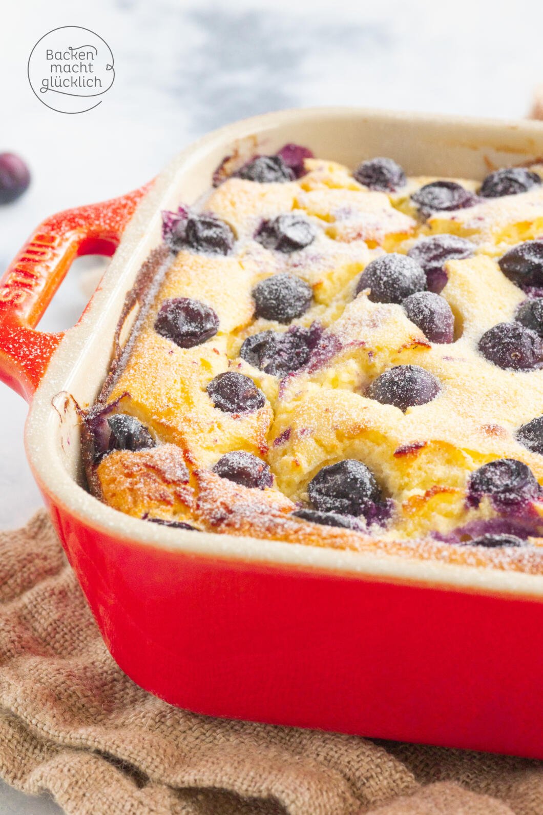 Low Carb Quarkauflauf | Backen macht glücklich Low Carb Quarkauflauf | Backen macht glücklich