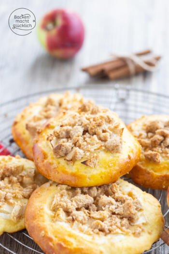 Streuseltaler Apfel Nuss