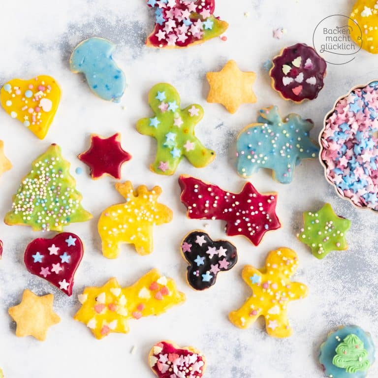 Vegane Butterplätzchen zum Ausstechen aus 3 Zutaten