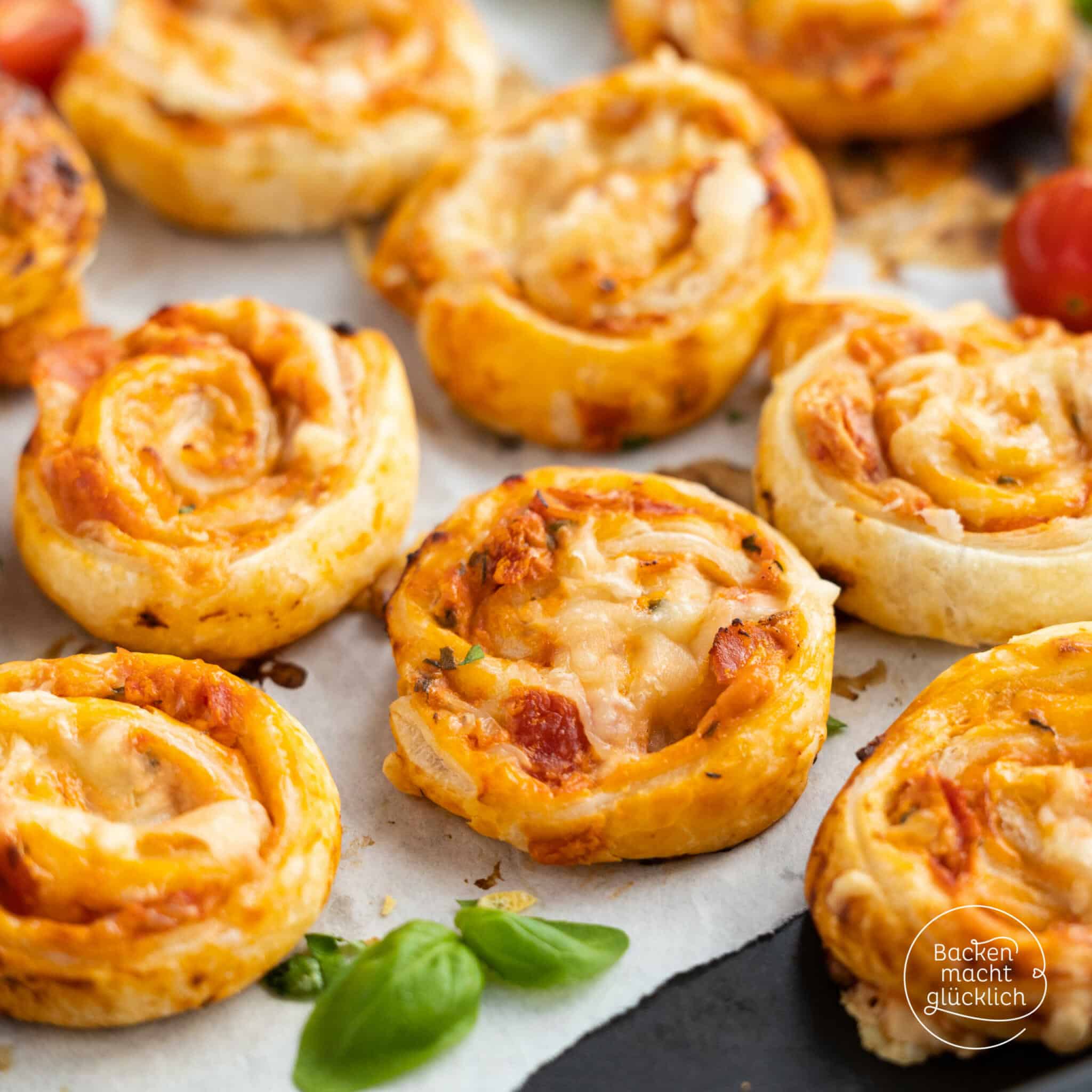 Pizzaschnecken | Backen macht glücklich