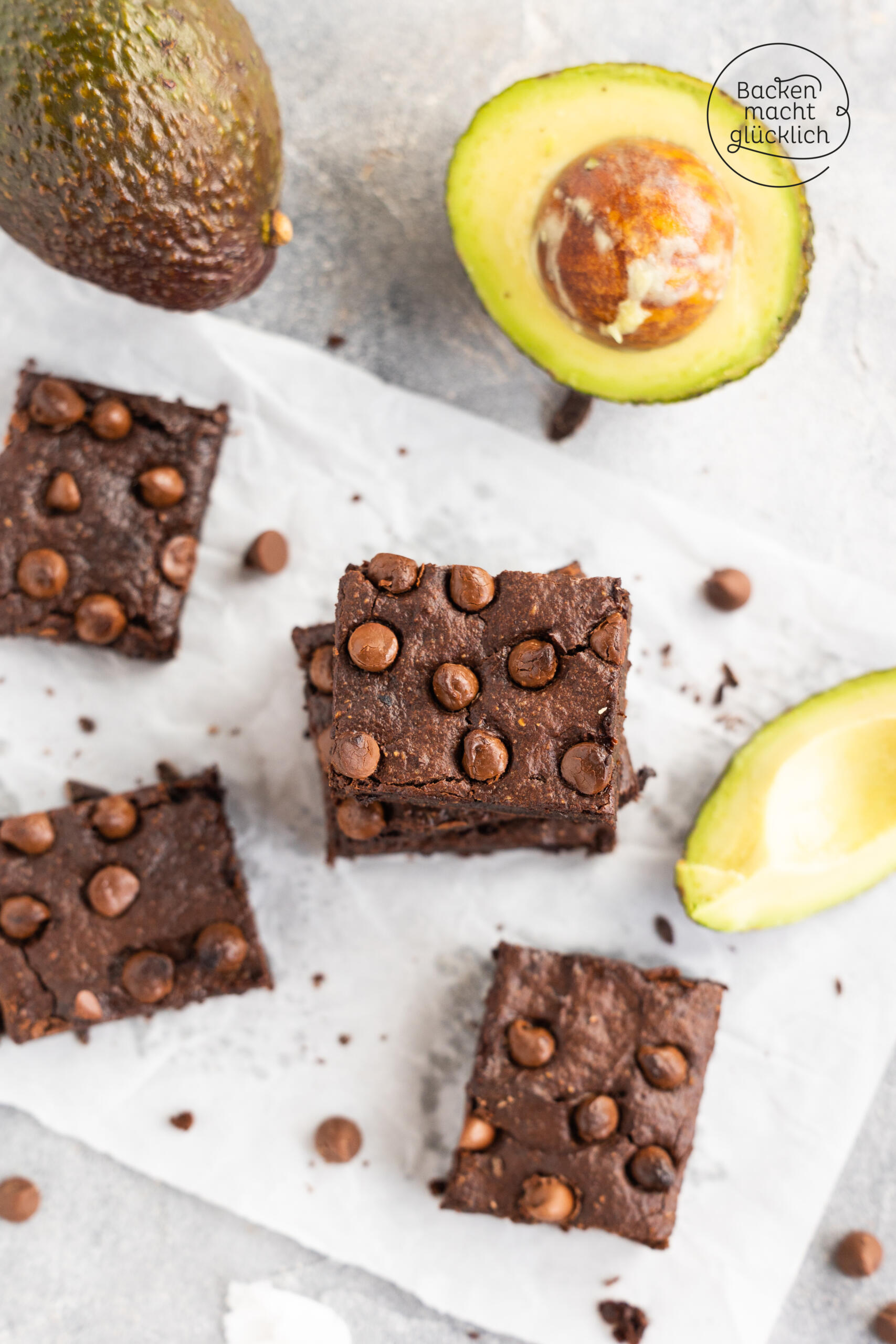 gesundes Avocadobrownies Rezept