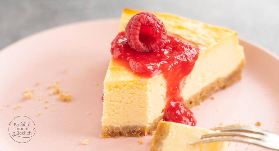 Ney York Cheesecake mit Himbeeren