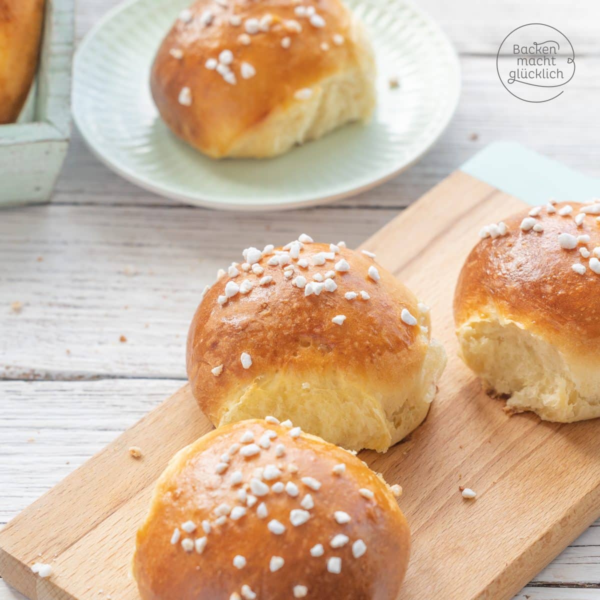 schnelles Milchbrötchen-Rezept