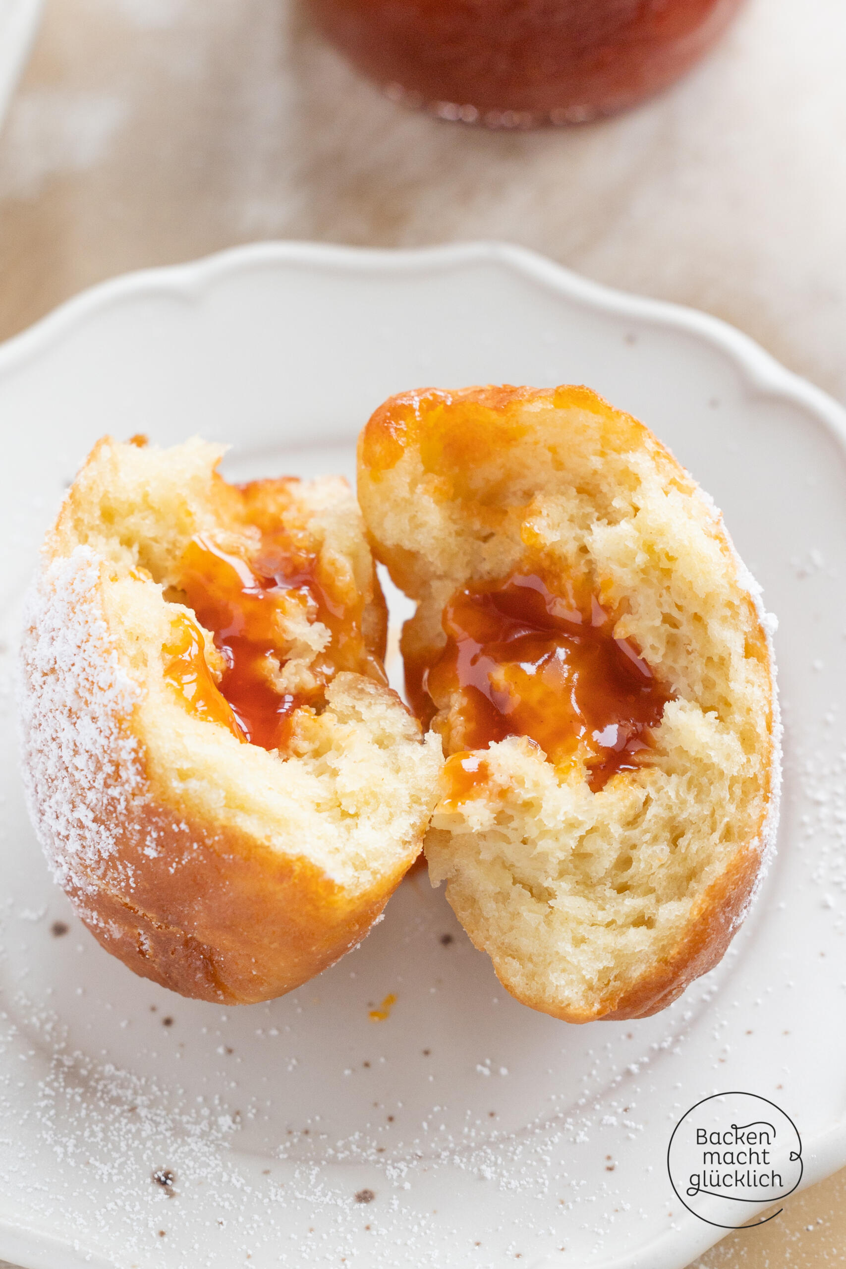 vegane Berliner Krapfen