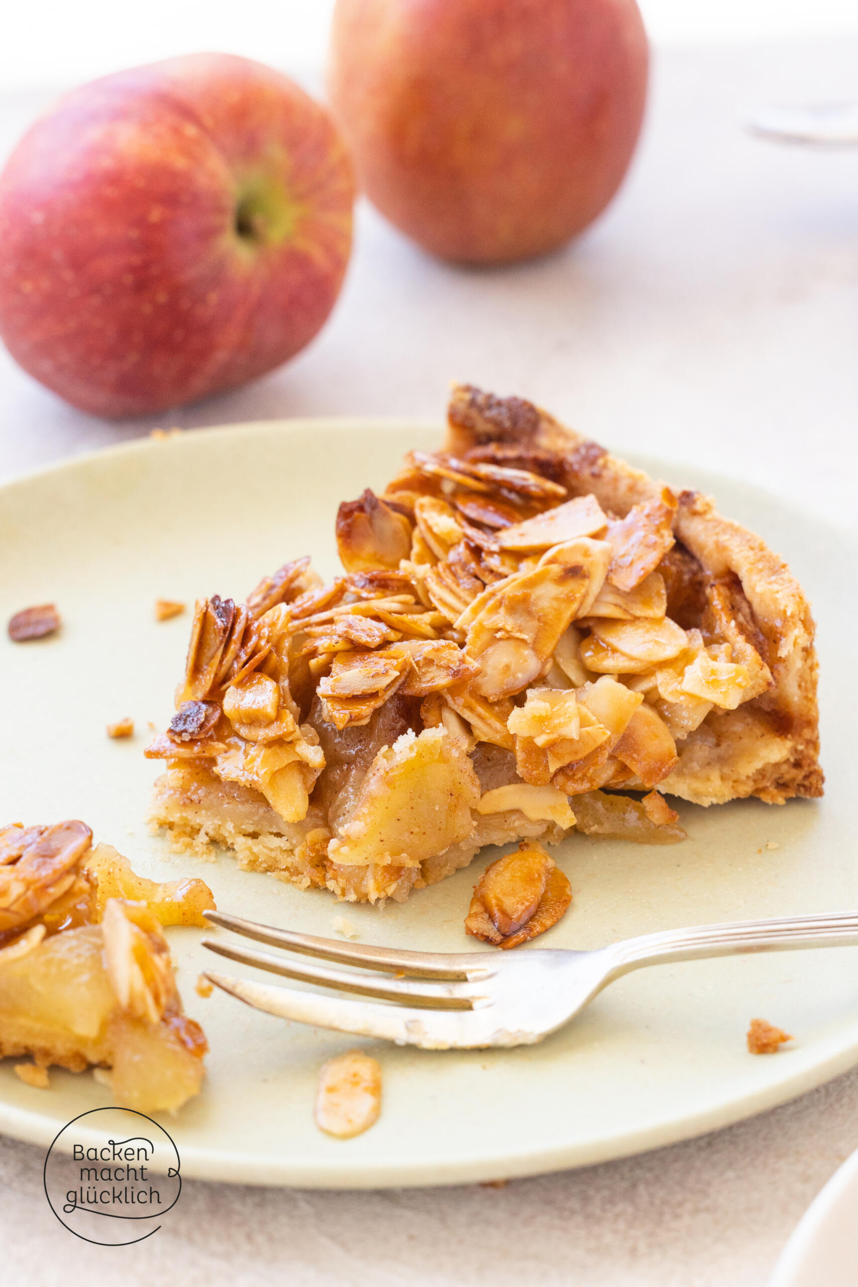 Apfelkuchen Bienenstich
