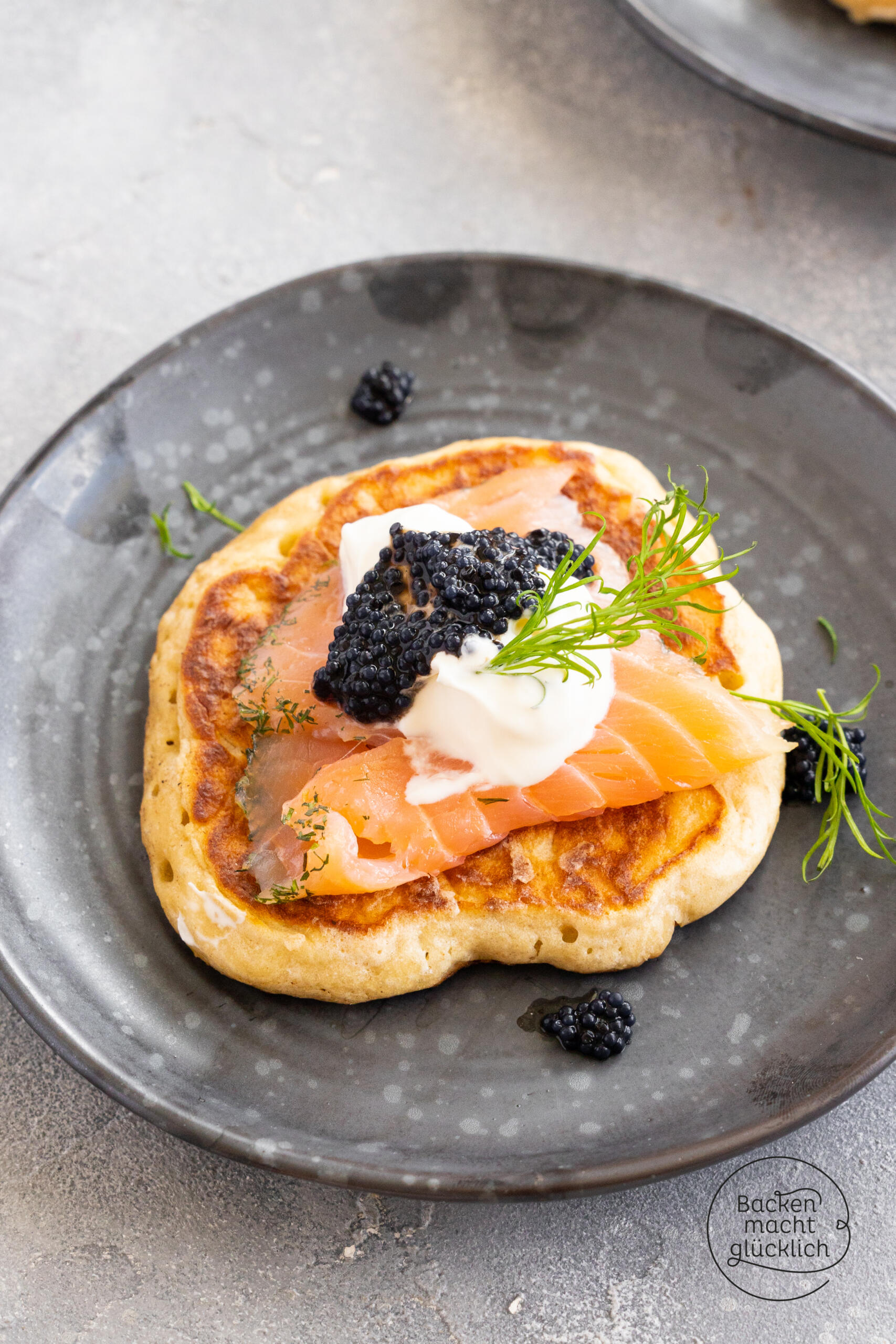 Blinis mit Buchweizen