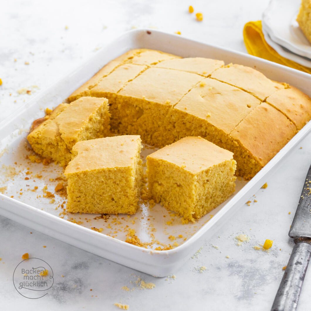 Cornbread (amerikanisches Maisbrot) | Backen macht glücklich Cornbread (amerikanisches Maisbrot) | Backen macht glücklich