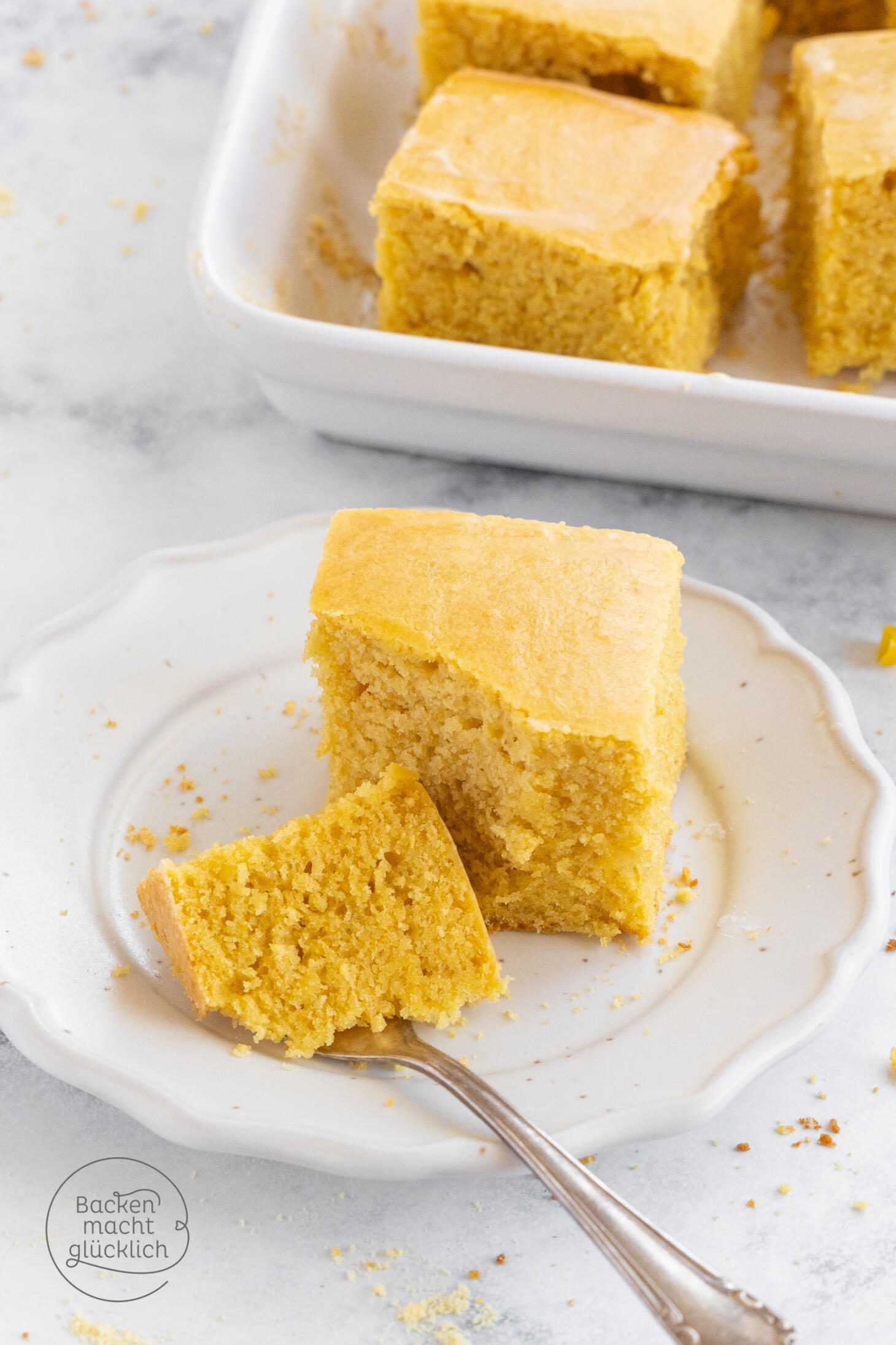 Cornbread (amerikanisches Maisbrot) | Backen macht glücklich Cornbread (amerikanisches Maisbrot) | Backen macht glücklich