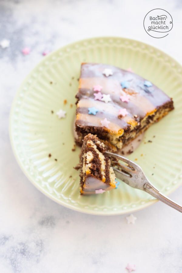 Zebrakuchen für Kinder