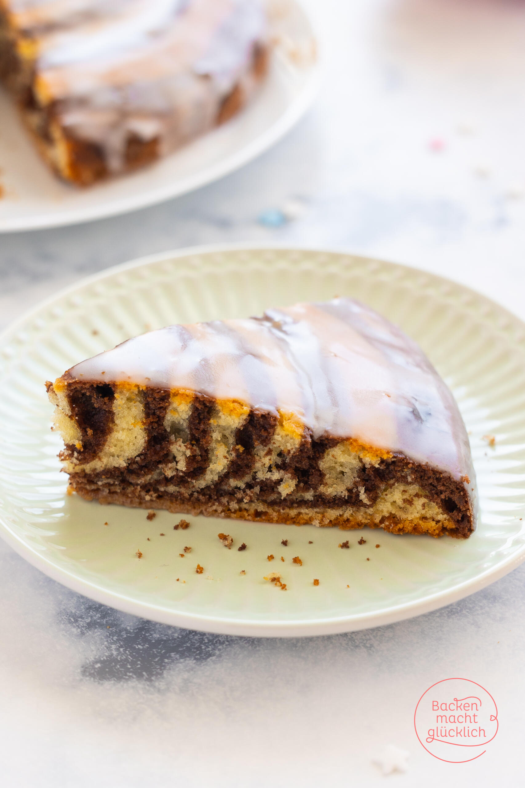 Zebrakuchen mit Öl