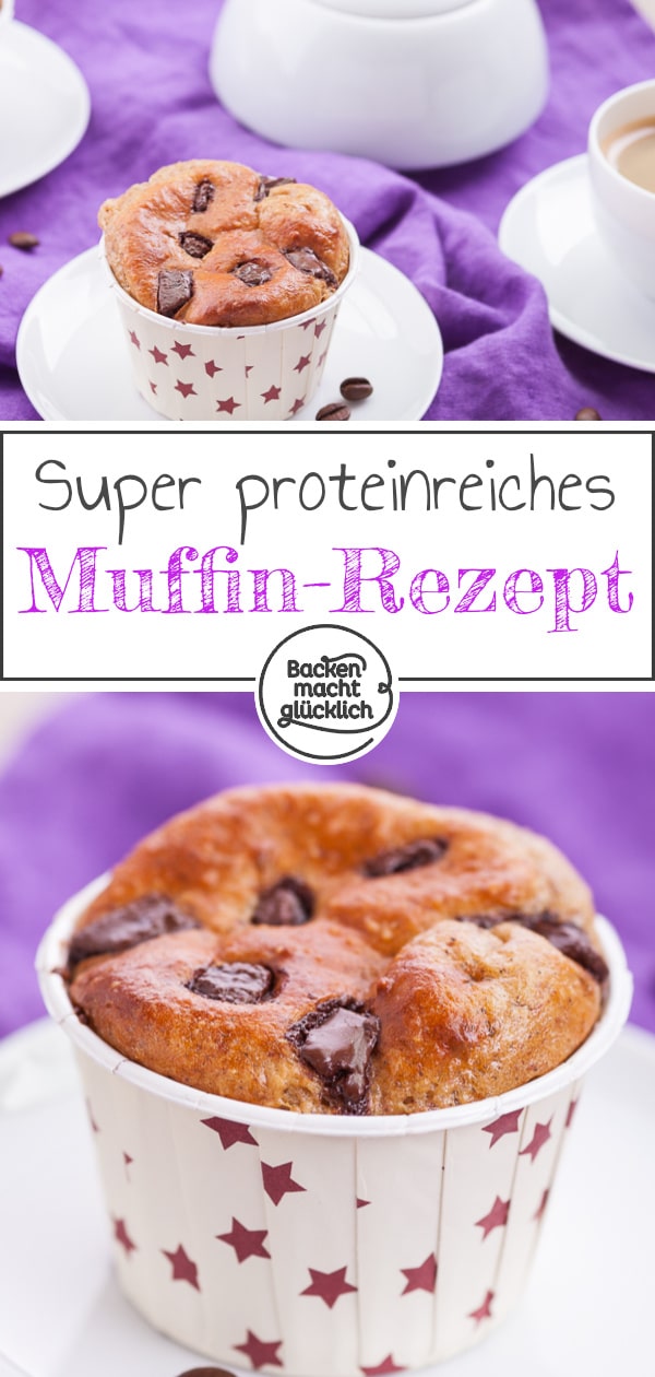 Einfaches Rezept für saftige Low Carb Proteinmuffins, die wirklich schmecken! Glutenfrei, ohne Zucker und Mehl.