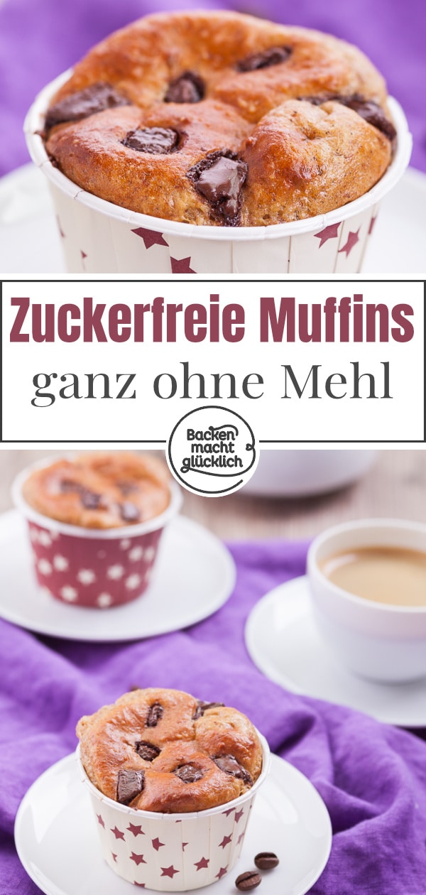 Einfaches Rezept für saftige Low Carb Proteinmuffins, die wirklich schmecken! Glutenfrei, ohne Zucker und Mehl.