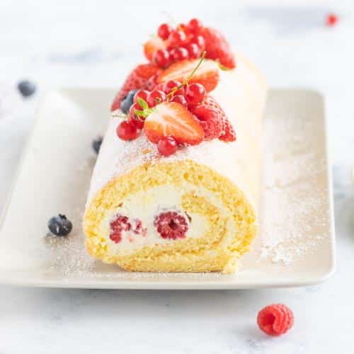 Backen mit Früchten
