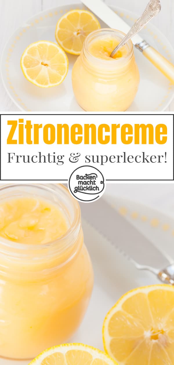 Lemon Curd, die fruchtige Zitronencreme aus Großbritannien, schmeckt sowohl als Brotaufstrich als auch als Backzutat gut - und ist ein köstliches Geschenk aus der Küche!