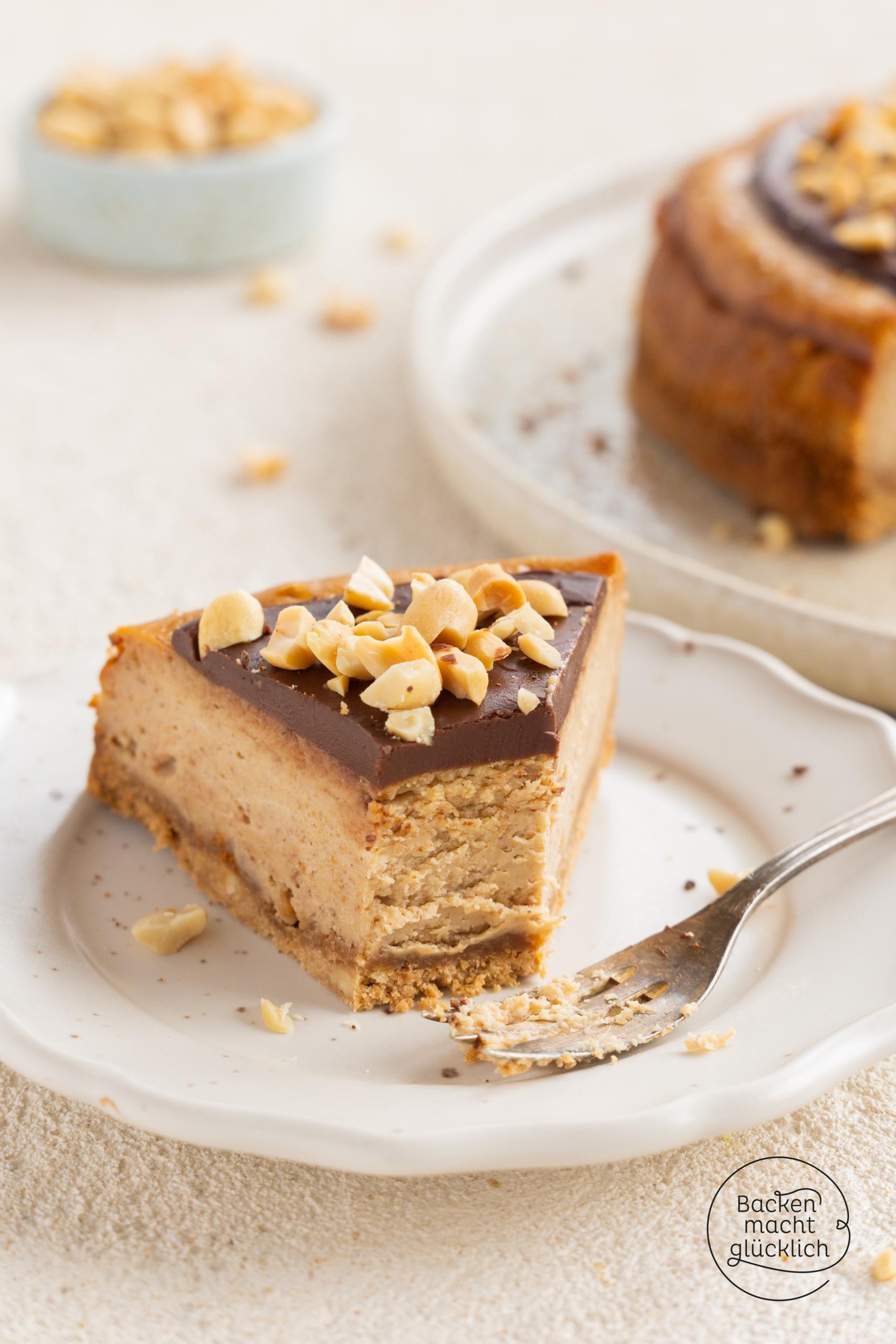 Erdnussbutter Cheesecake