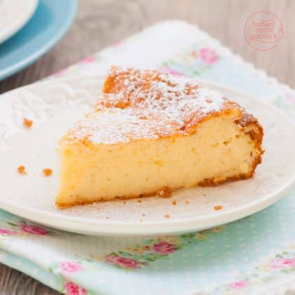 Käsekuchen ohne Boden