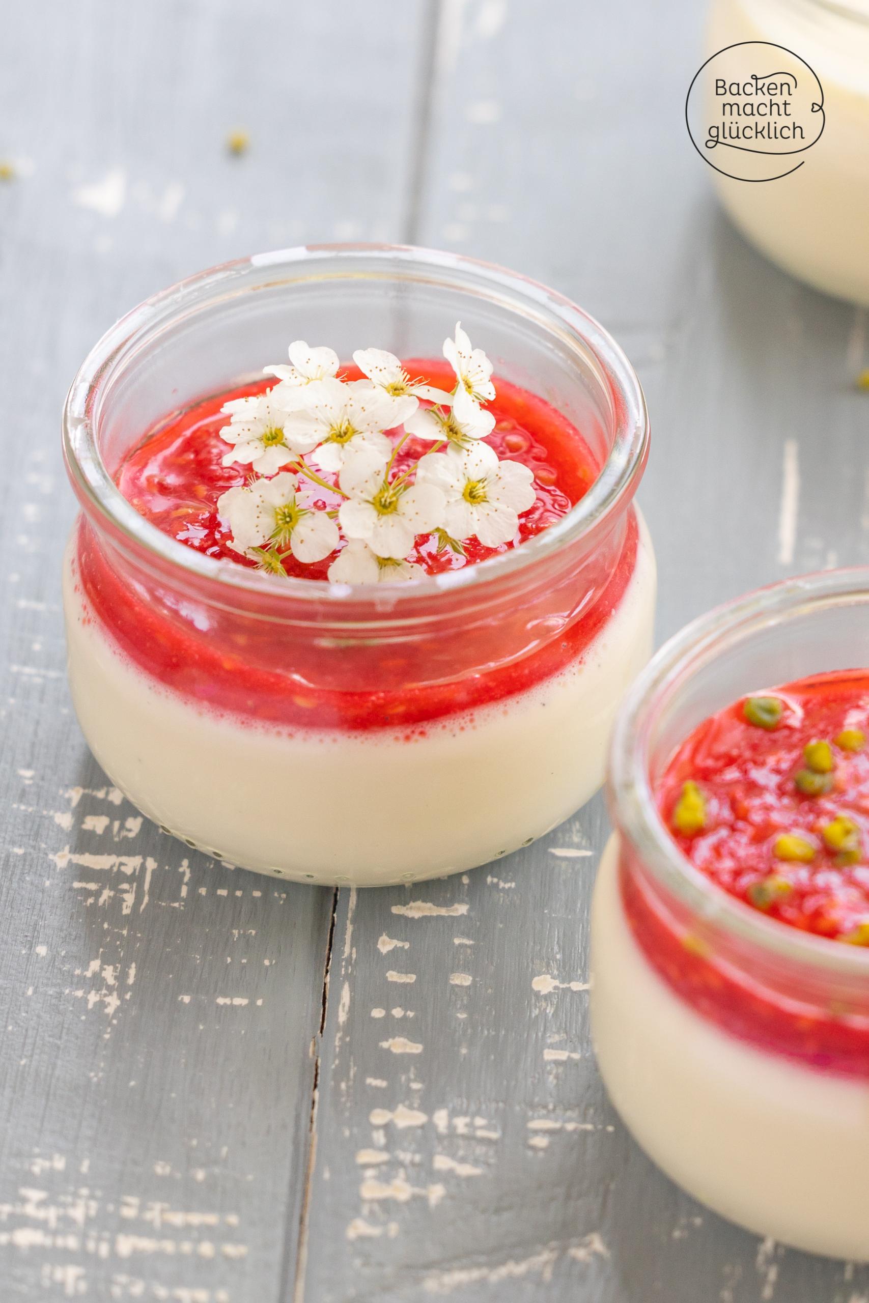 Panna Cotta im Glas