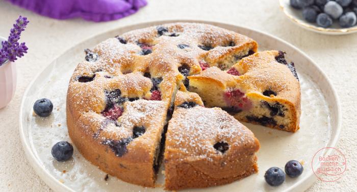 Veganer Beerenkuchen | Backen macht glücklich Veganer Beerenkuchen | Backen macht glücklich