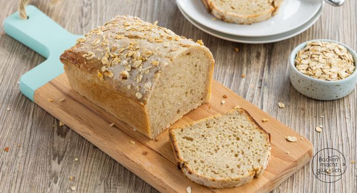 Sauerteigbrot mit Haferflocken