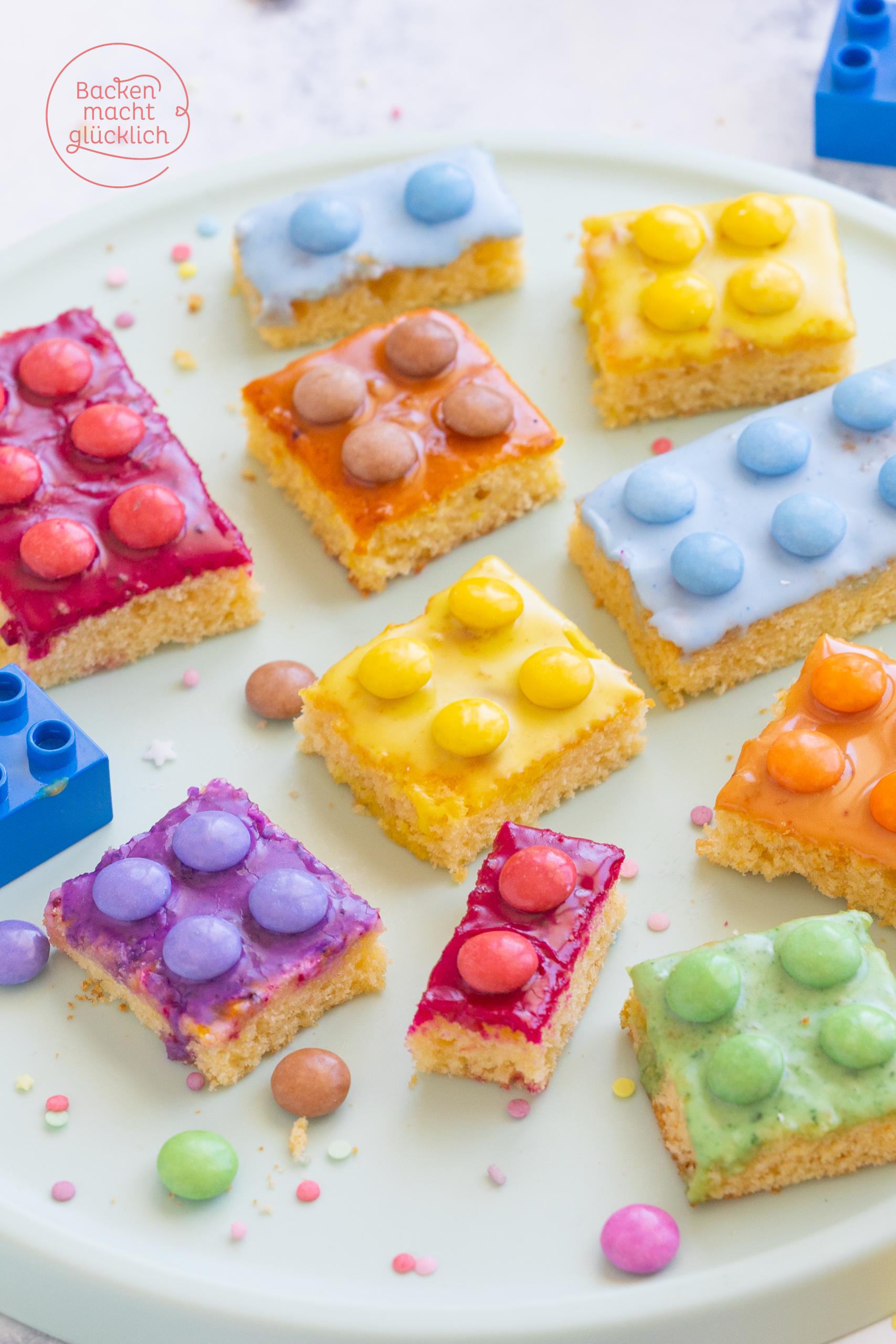 Legokuchen ohne Fondant